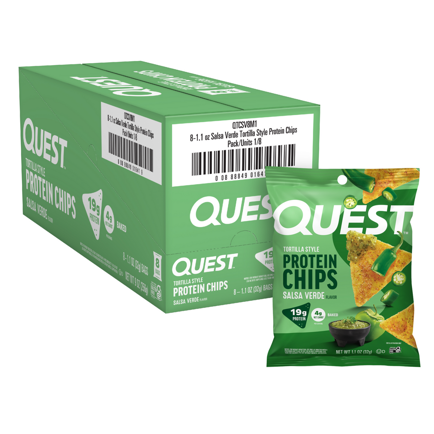 salsa-verde-tortilla-style-protein-chips-e4 110071_QN_USA_Pkg_ProteinChips_Tortilla_SV_8ctCarton_3D_Composite_Force_1.png