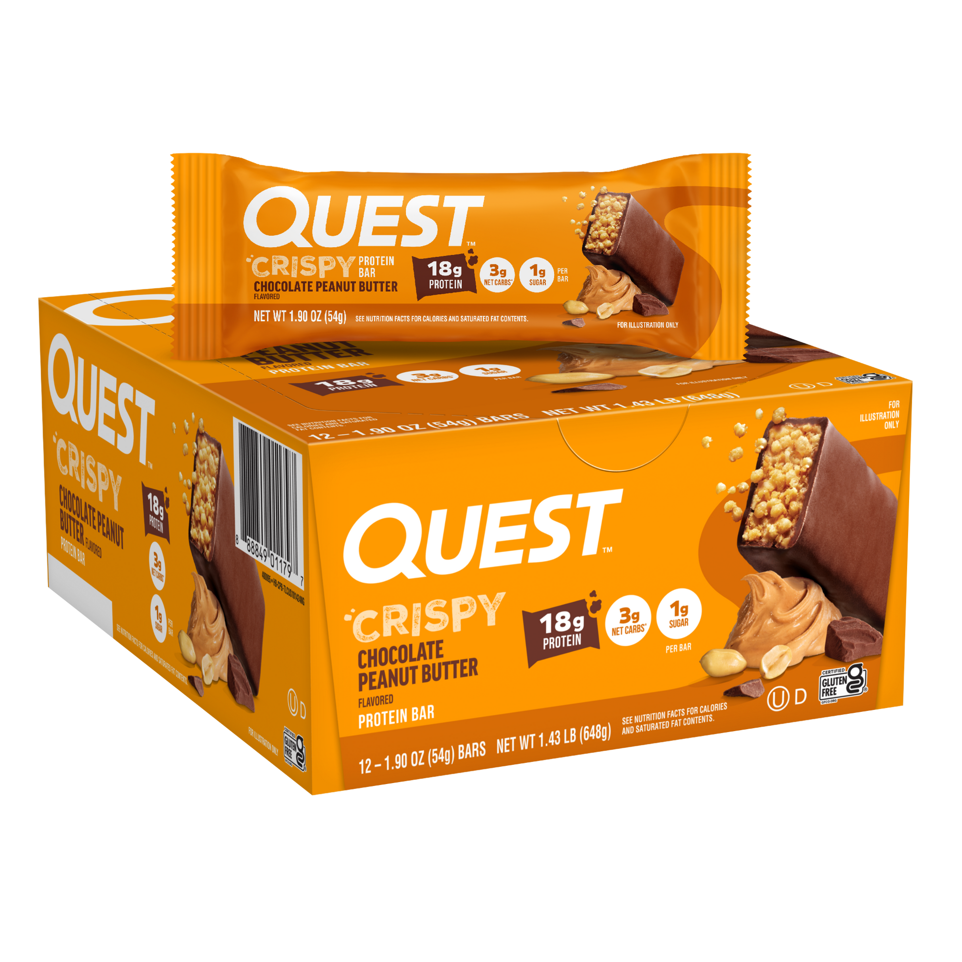 chocolate-peanut-butter-crispy-hero-protein-bars-r0 400095_QN_USA_Pkg_Crispy_ProteinBar_CPB_12ctCarton_3D_Composite_Force.png